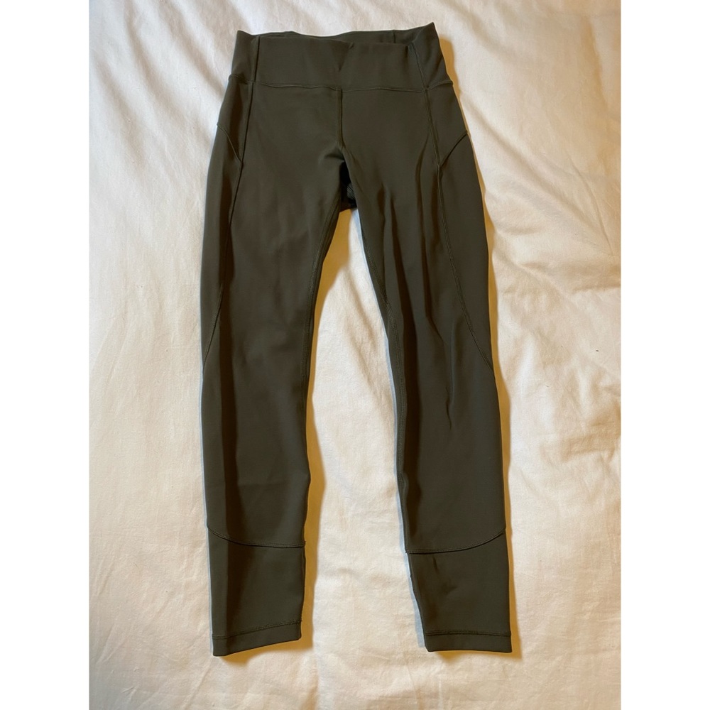 Lululemon In Movement size 6 Olive length 25